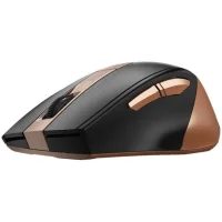 Мышь A4Tech Fstyler FG35 (черный/золотистый) фото 2